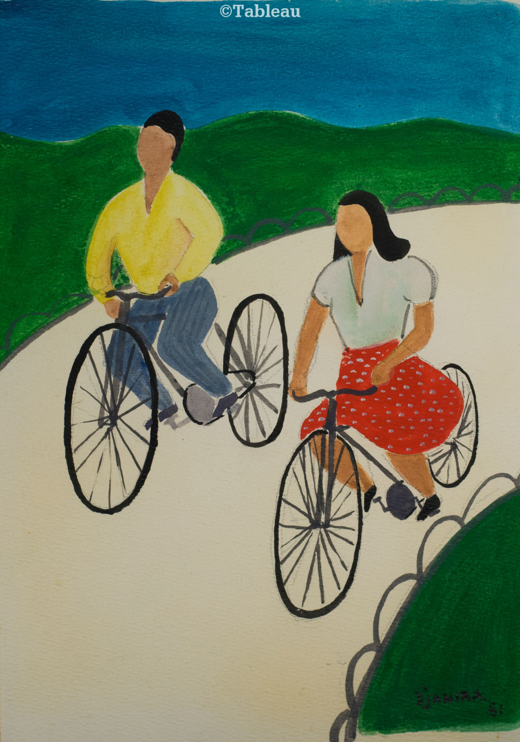 Djanira da Motta e Silva - Ciclistas