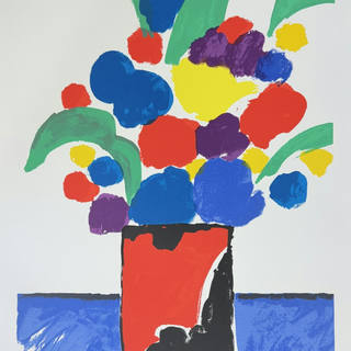 Aldemir Martins - Jarro com flores
