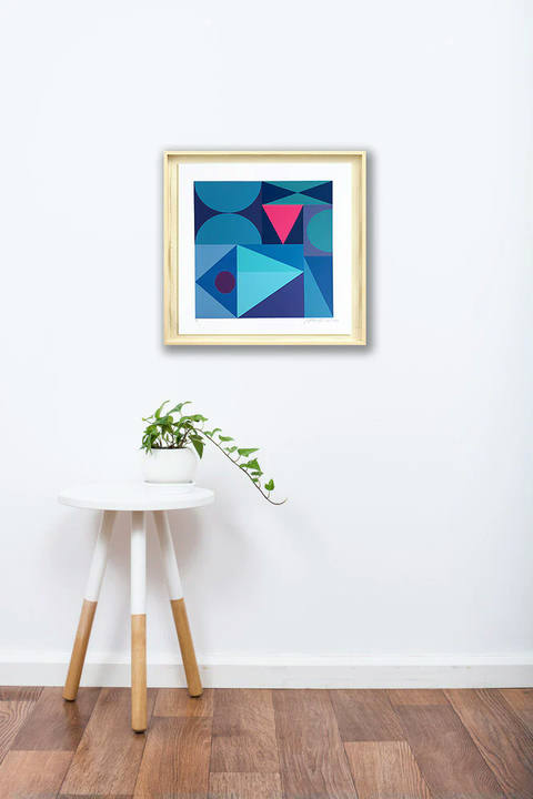 Blue Composition