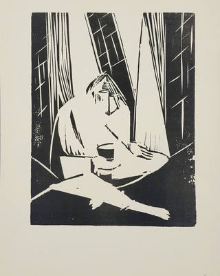 Lasar Segall - Mendiga sentada