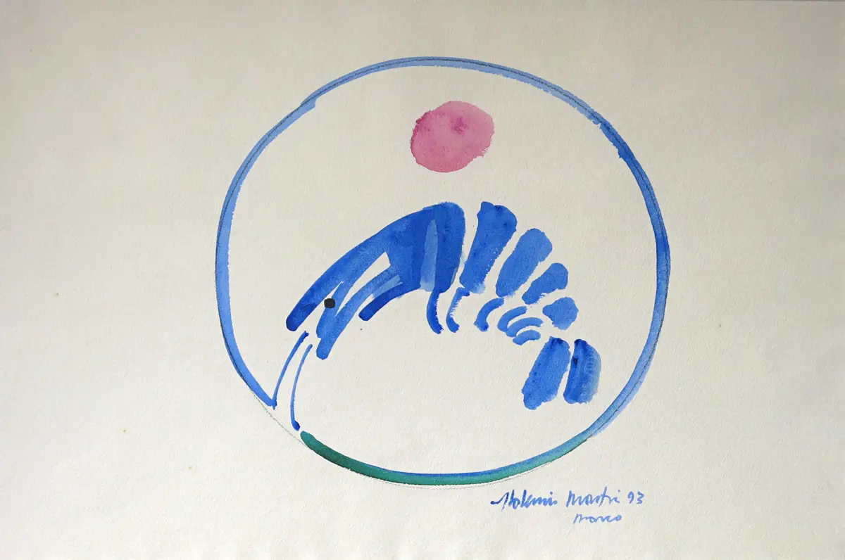 Aldemir Martins - Estudo Para Prato