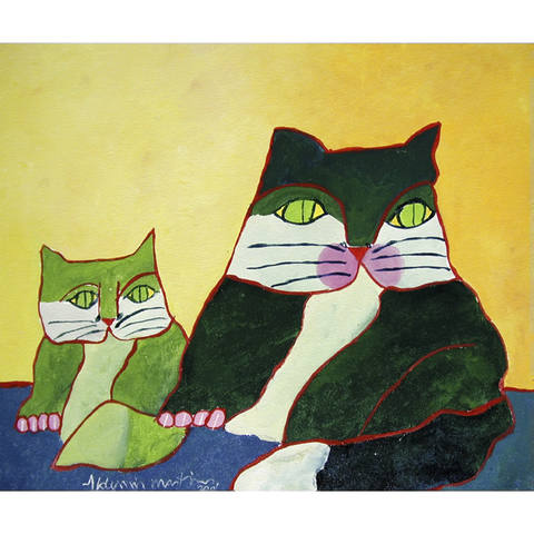 Gatos verdes