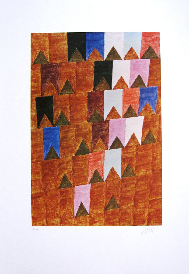 Alfredo Volpi - Bandeirinhas