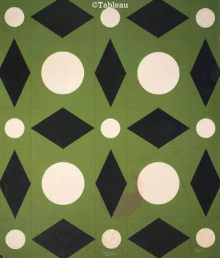 Athos Bulcão - Salão Nobre" " Painel Azulejo