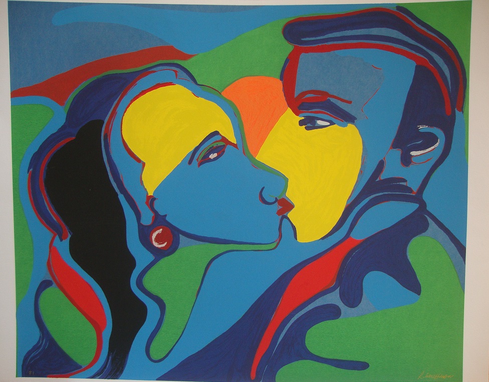 Rubens Gerchman - O Beijo