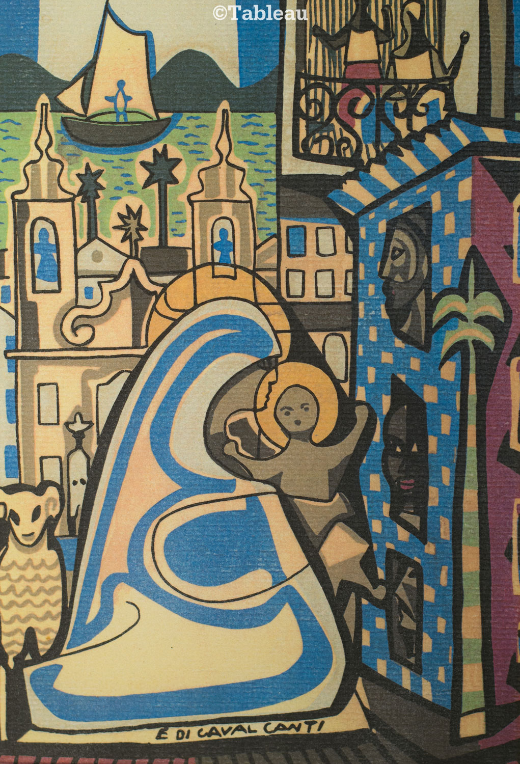 Emiliano di Cavalcanti - Cenas da Bahia