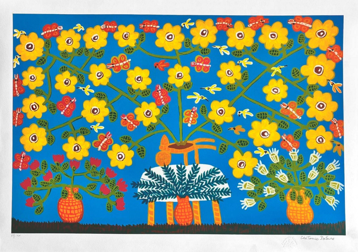 Antonio Poteiro - Vaso de Flores