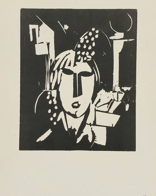 Lasar Segall - Cabeça feminina