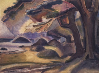 Aldo Bonadei - Paisagem