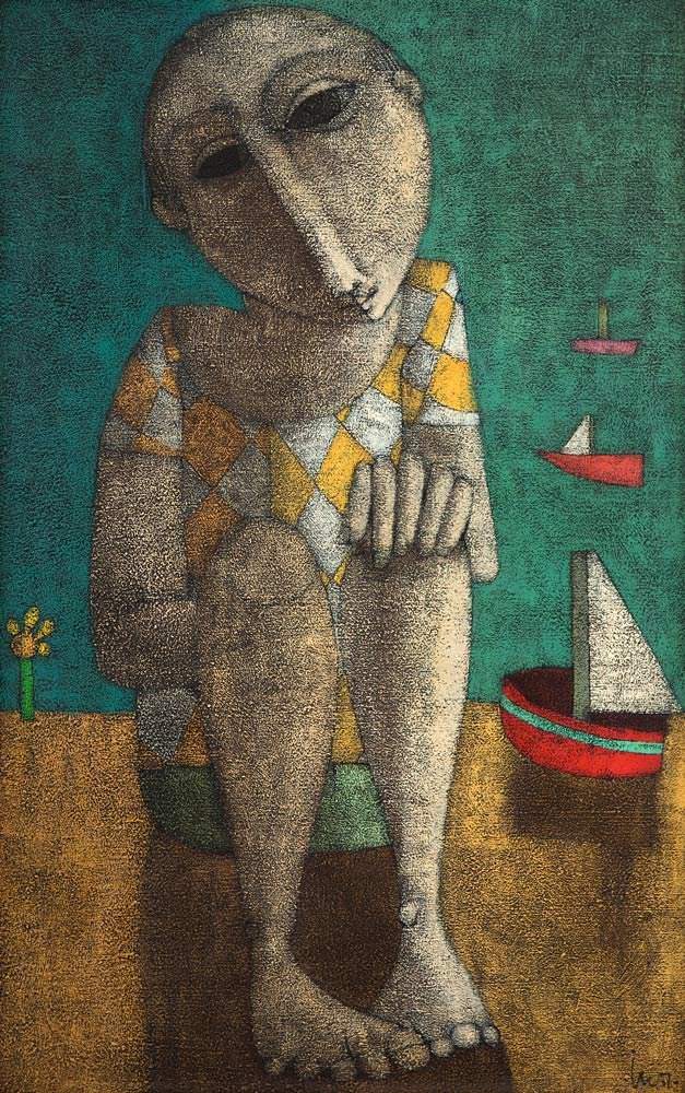 Figura com Barcos