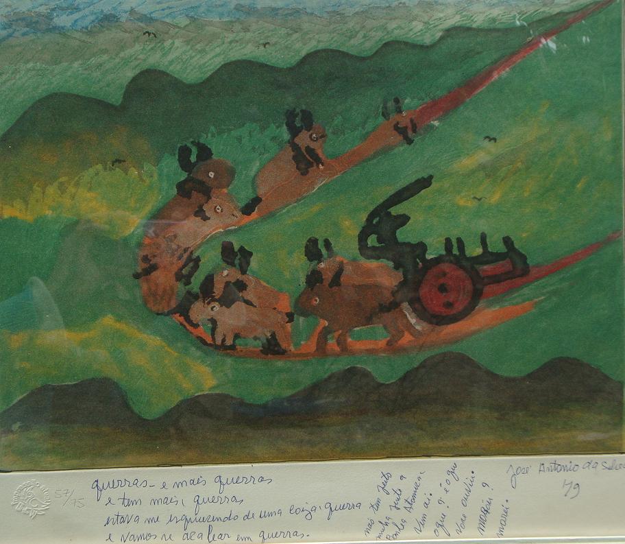 carroça com bois