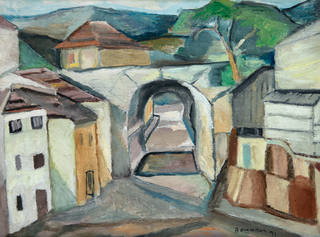Aldo Bonadei - Paisagem