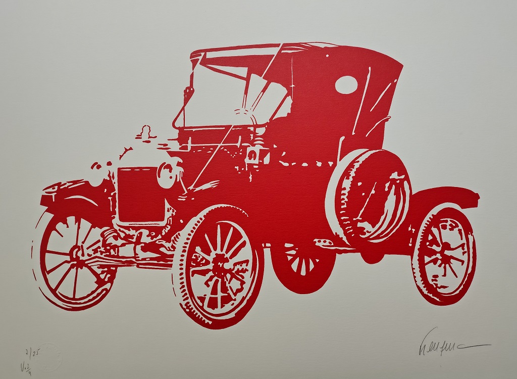 Kleber Ventura - Carro Antigo Vermelho
