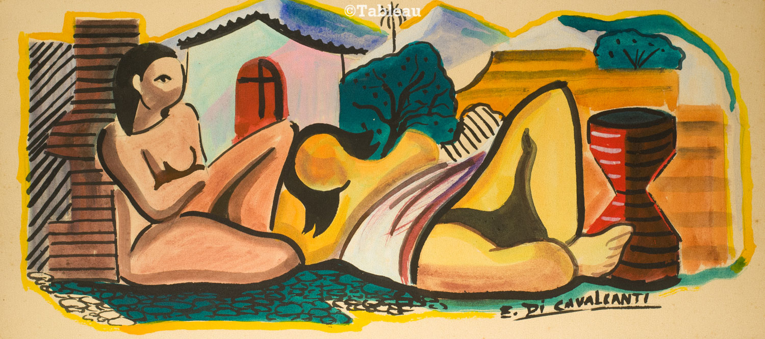 Emiliano di Cavalcanti - Mulatas
