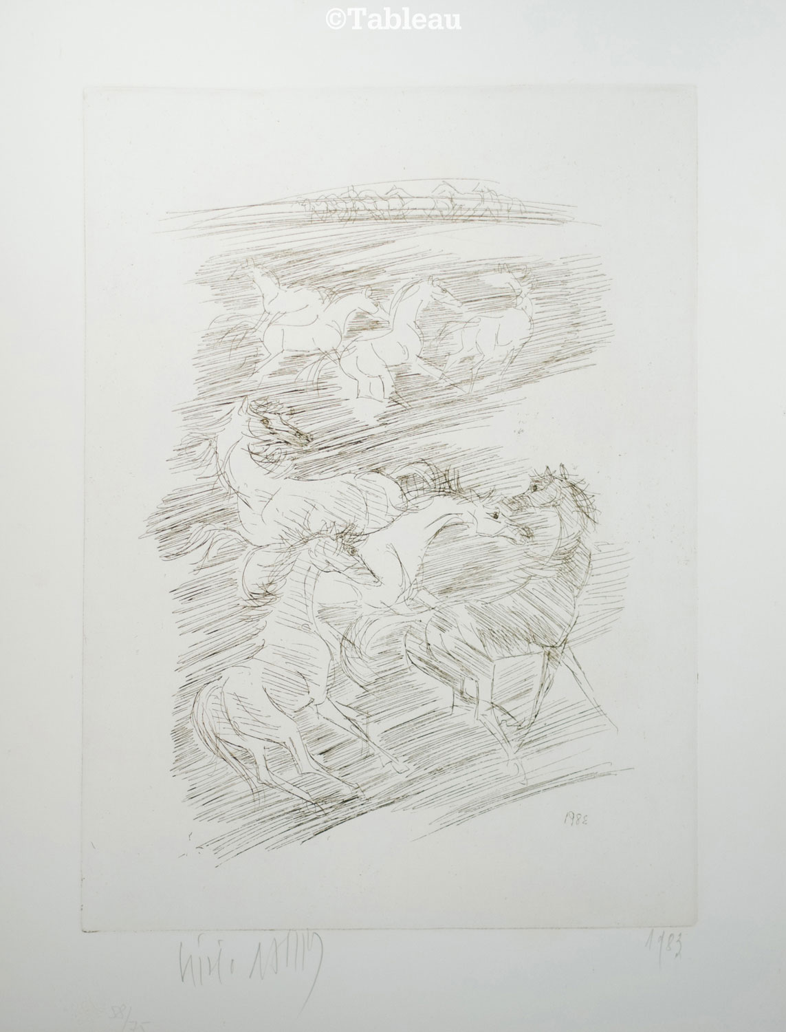 Lívio Abramo - Cavalos