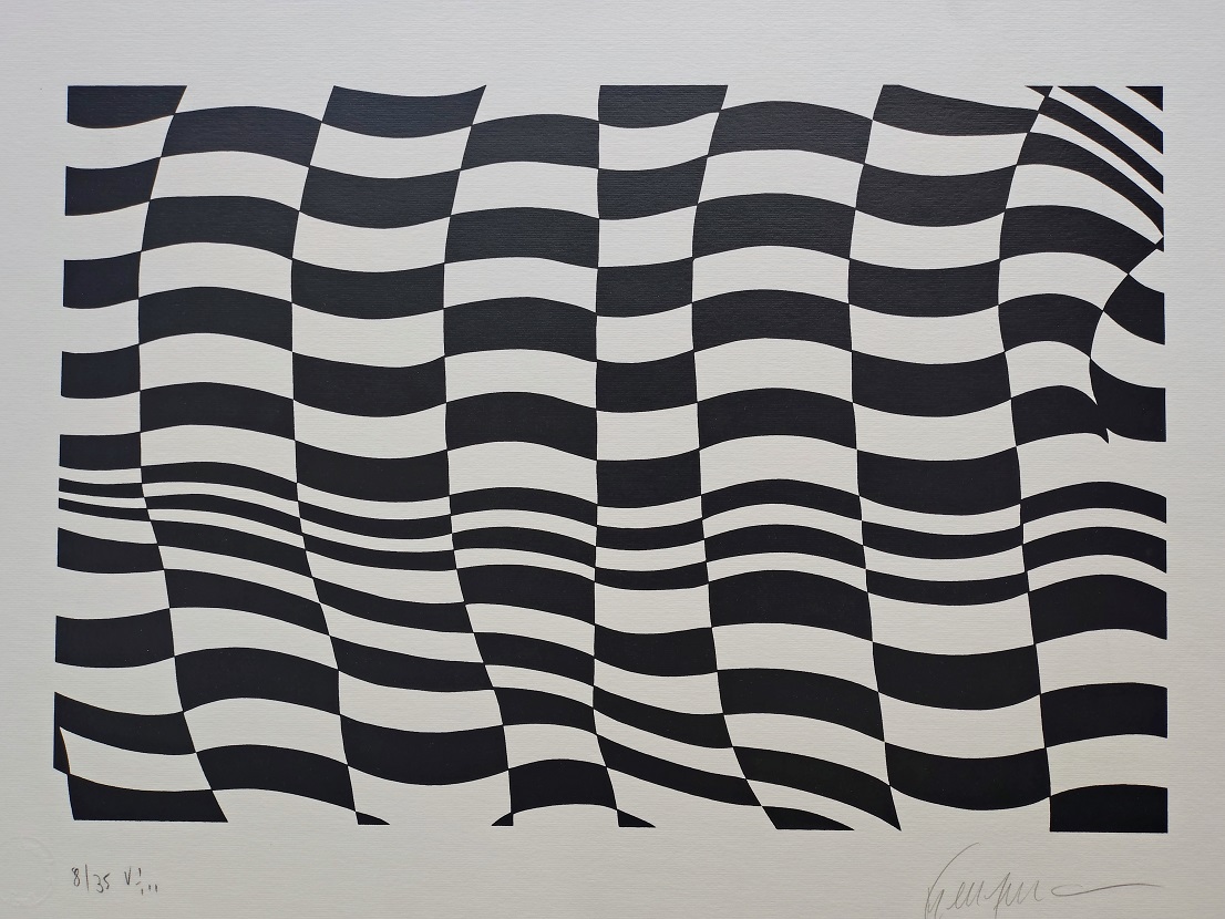 Composição em preto e branco