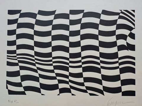 Composição em preto e branco