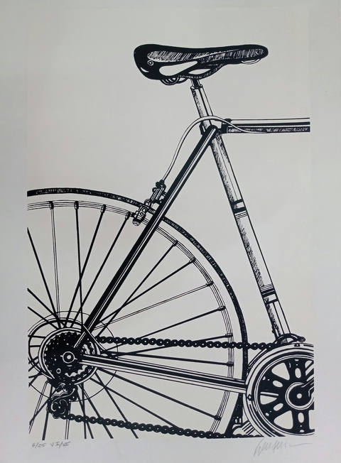 Bicicleta preta
