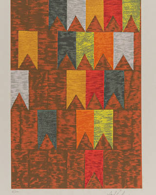 Alfredo Volpi - Bandeirinhas