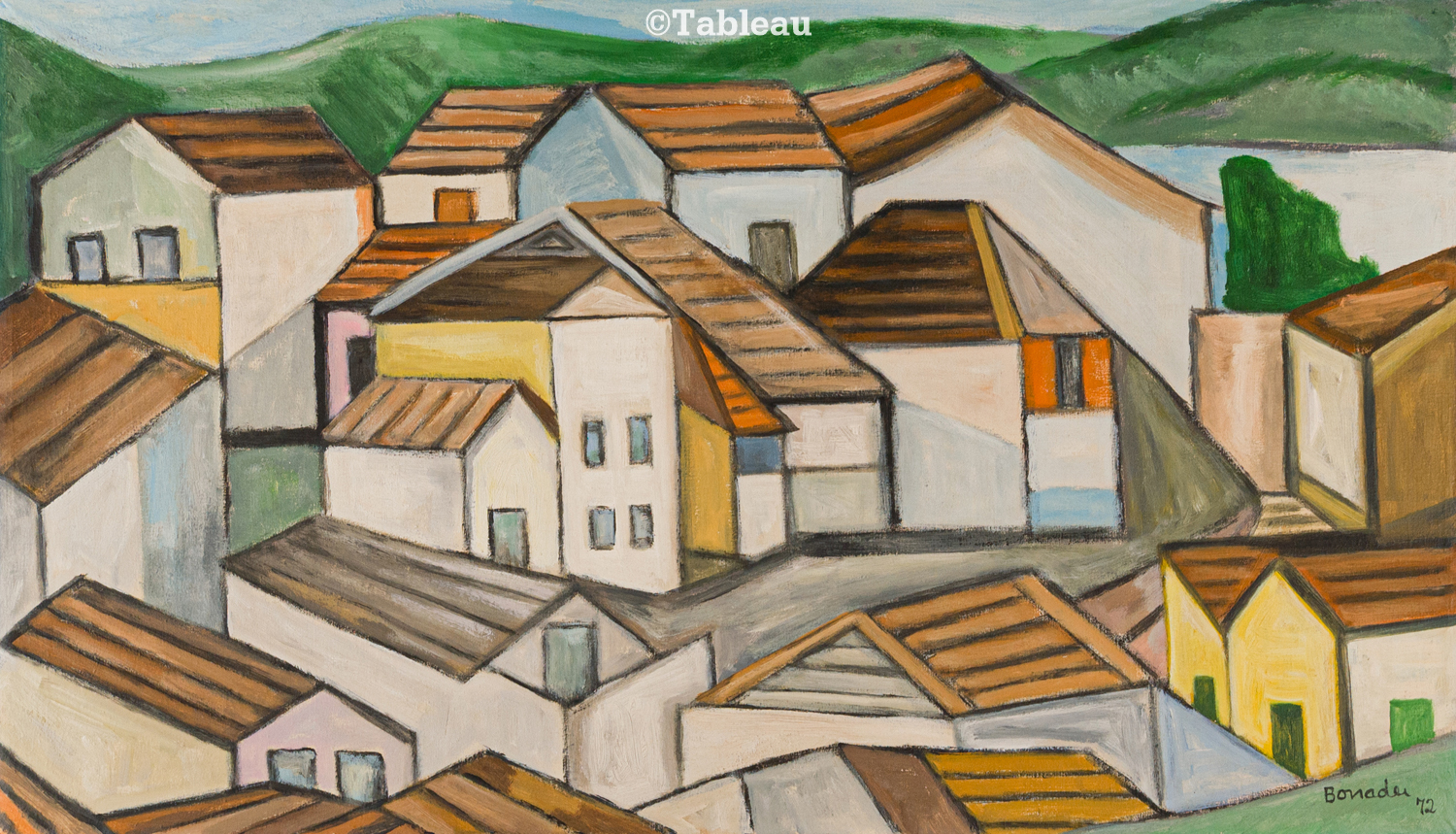 Paisagem com casarios