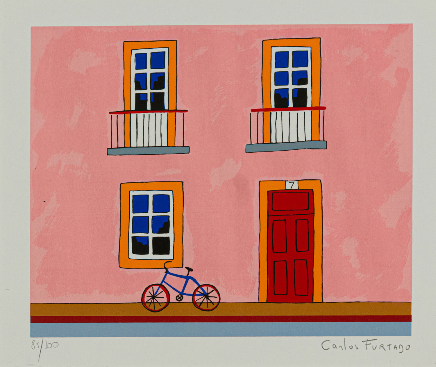 Fachada rosa