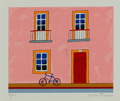 Fachada rosa
