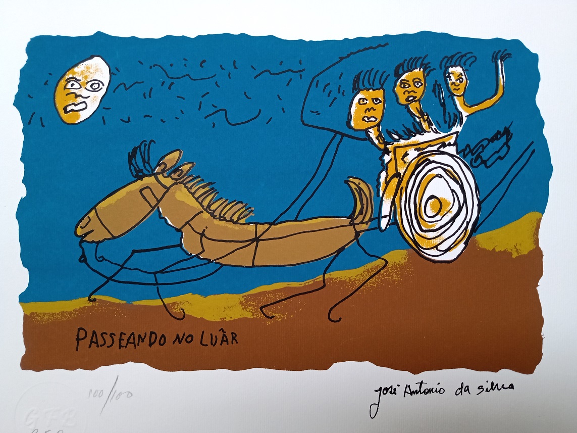 Passeando de carroça