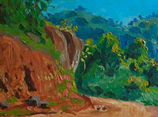 Aldo Bonadei - Curva na estrada