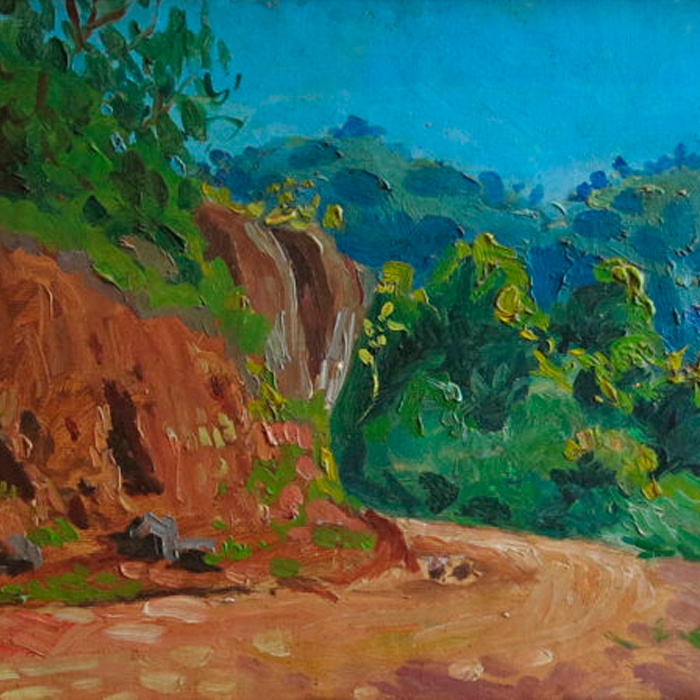 Aldo Bonadei - Curva na estrada