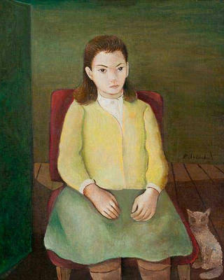 Emiliano di Cavalcanti - Menina com Gato