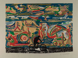 Rubens Gerchman - Na praia
