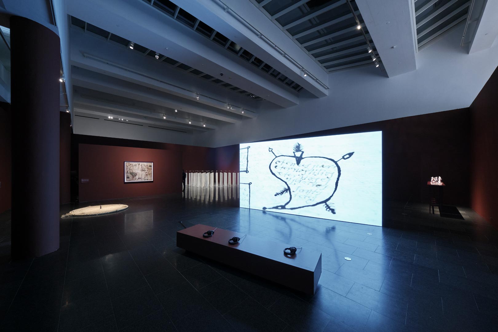 Vista da exposição