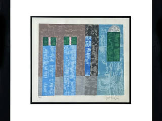 Alfredo Volpi - Fachada Azul