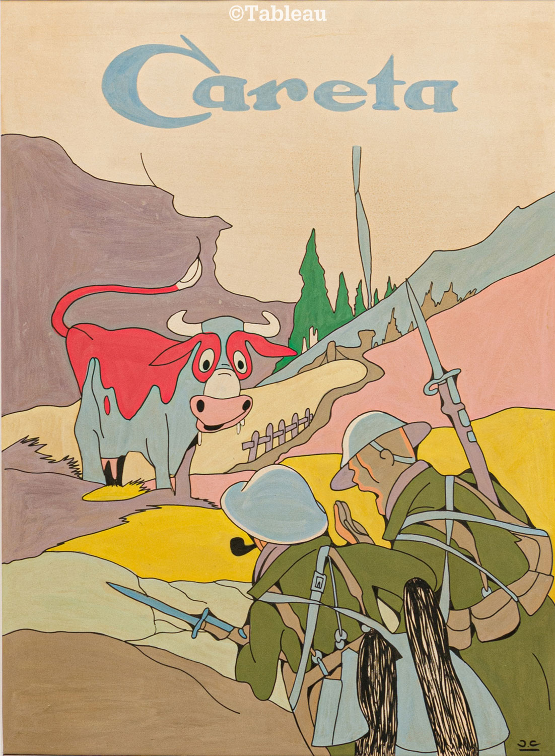 Capa da revista "Careta"