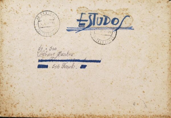 Aldemir Martins - Envelope Estudos (s/ data)