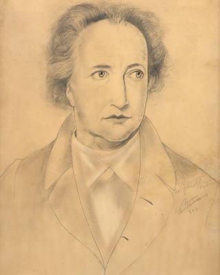 Candido Portinari - Retrato de Goethe