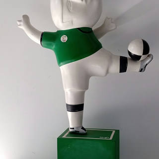 Inos Corradin - Jogador com camisa verde