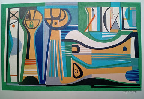 Composição abstrata