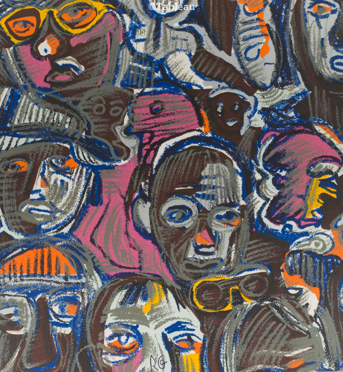 Rubens Gerchman - Rostos