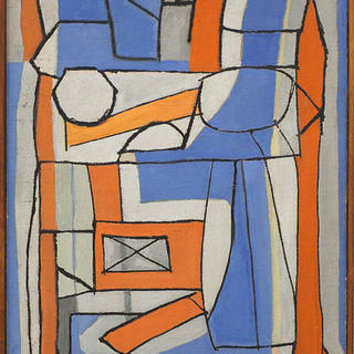 Aldo Bonadei - Composição abstrata
