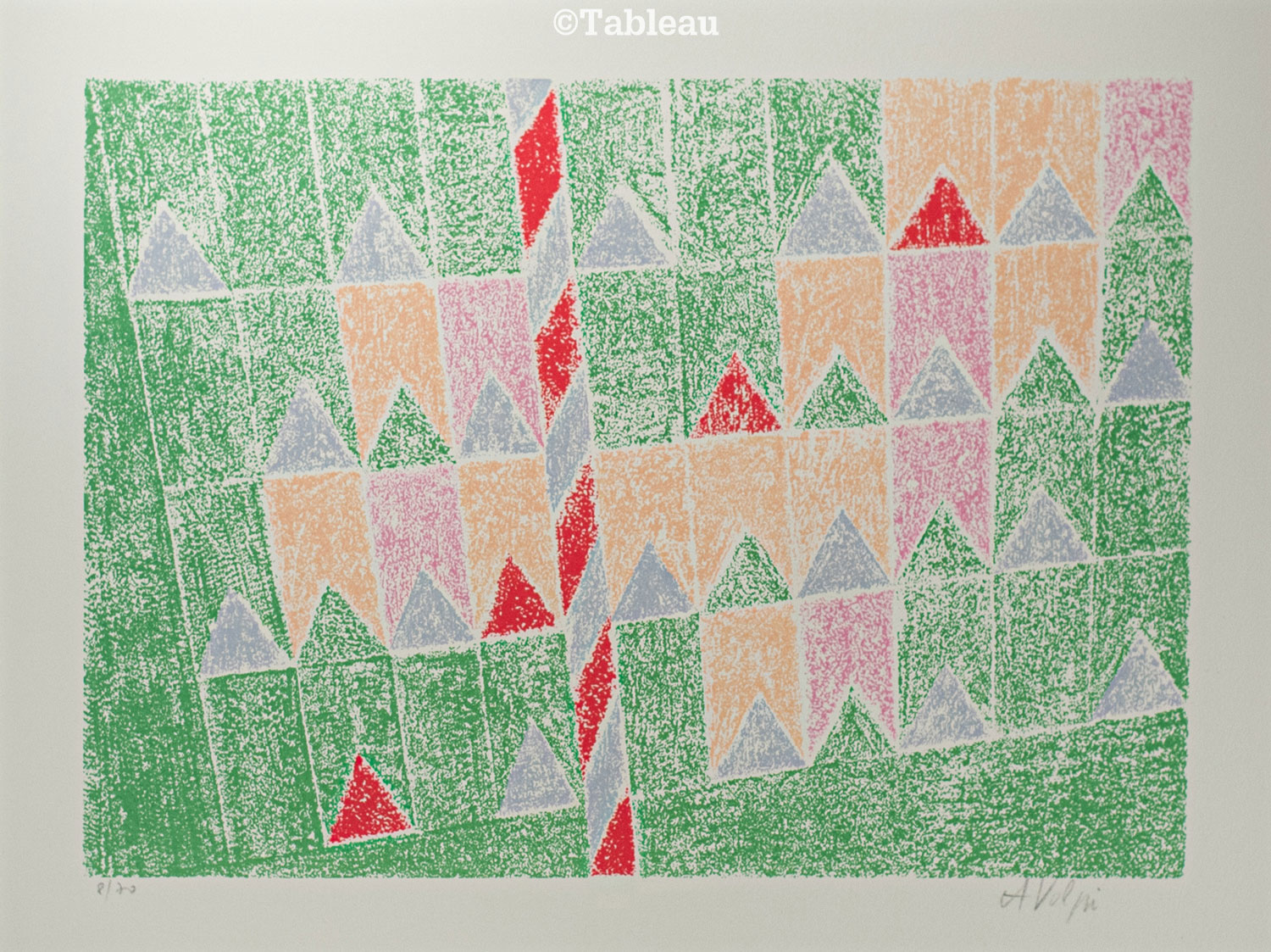 Alfredo Volpi - Bandeirinhas