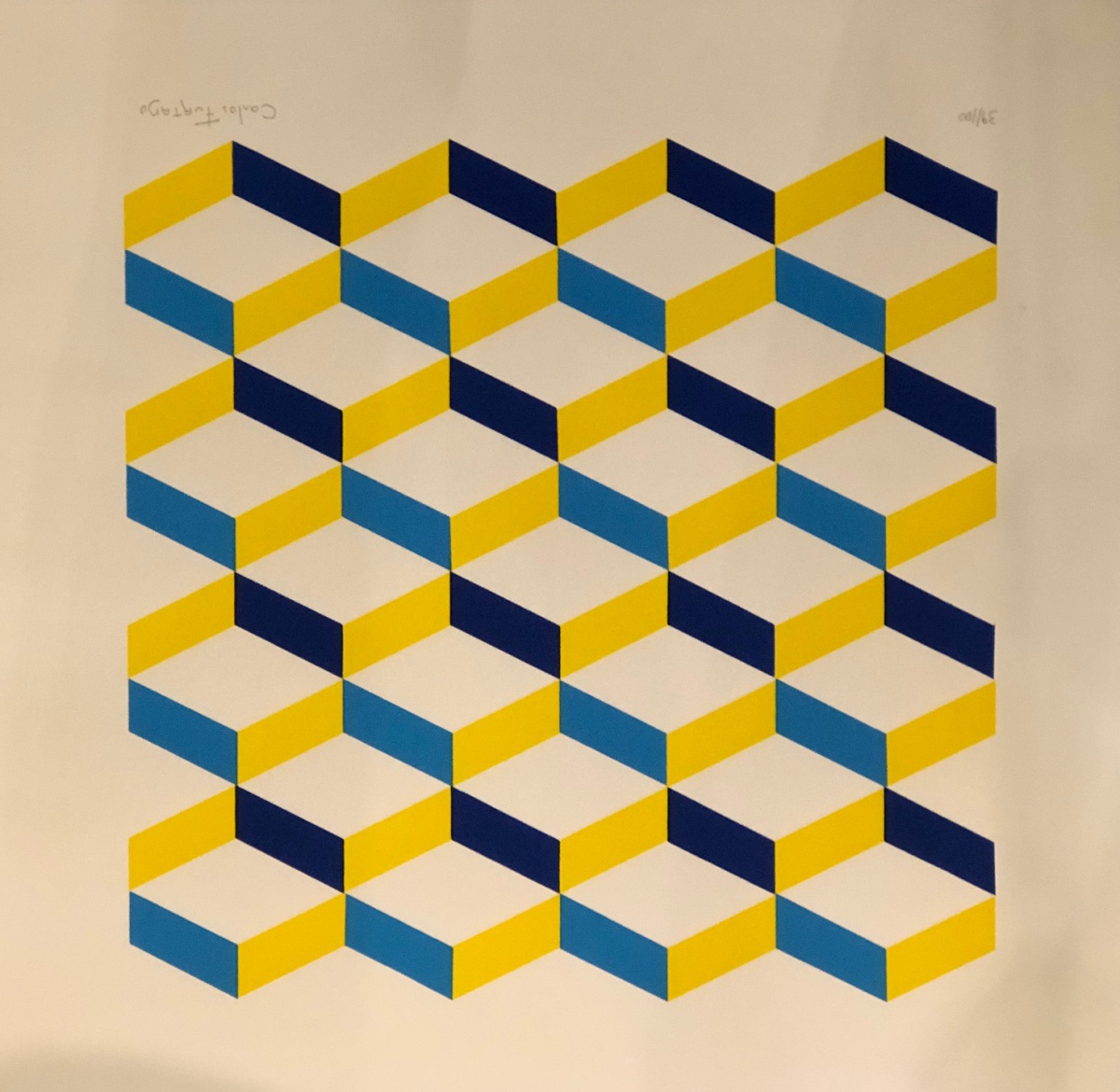 Carlos Furtado - azulejos portugueses amarelo azul