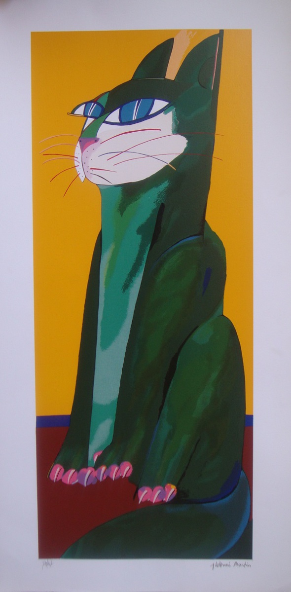 Aldemir Martins - Gato Verde