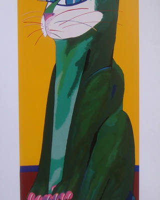 Aldemir Martins - Gato Verde