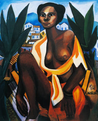 Emiliano di Cavalcanti - Mulata, ( c.1965 )