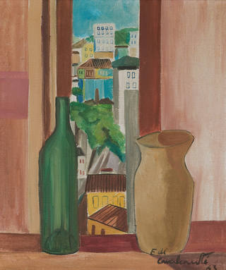 Emiliano di Cavalcanti - Garrafa e jarro