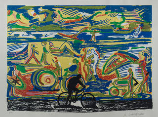 Rubens Gerchman - Na praia