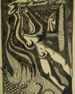 Emiliano di Cavalcanti - Mulher e pássaro