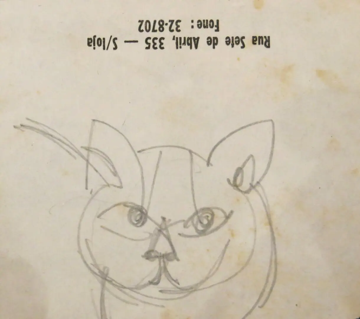 Aldemir Martins - Gato