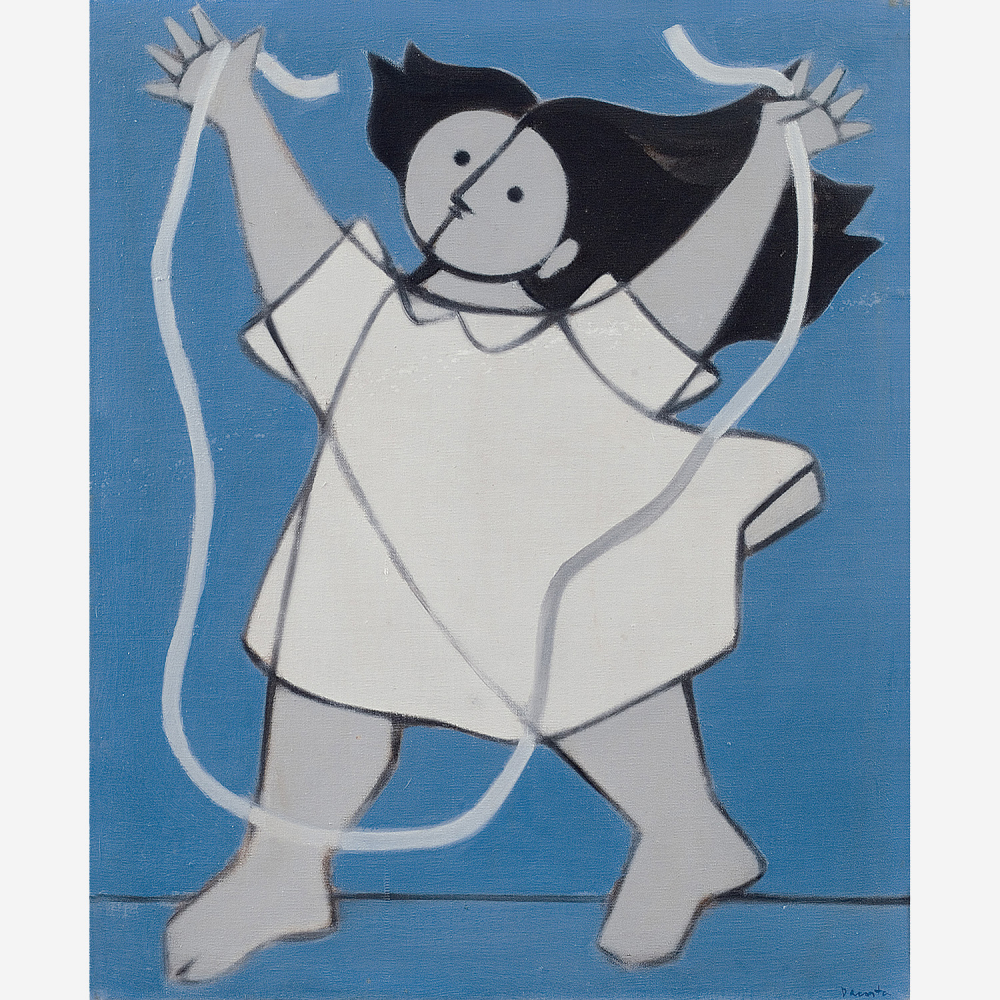 Menina Pulando Corda